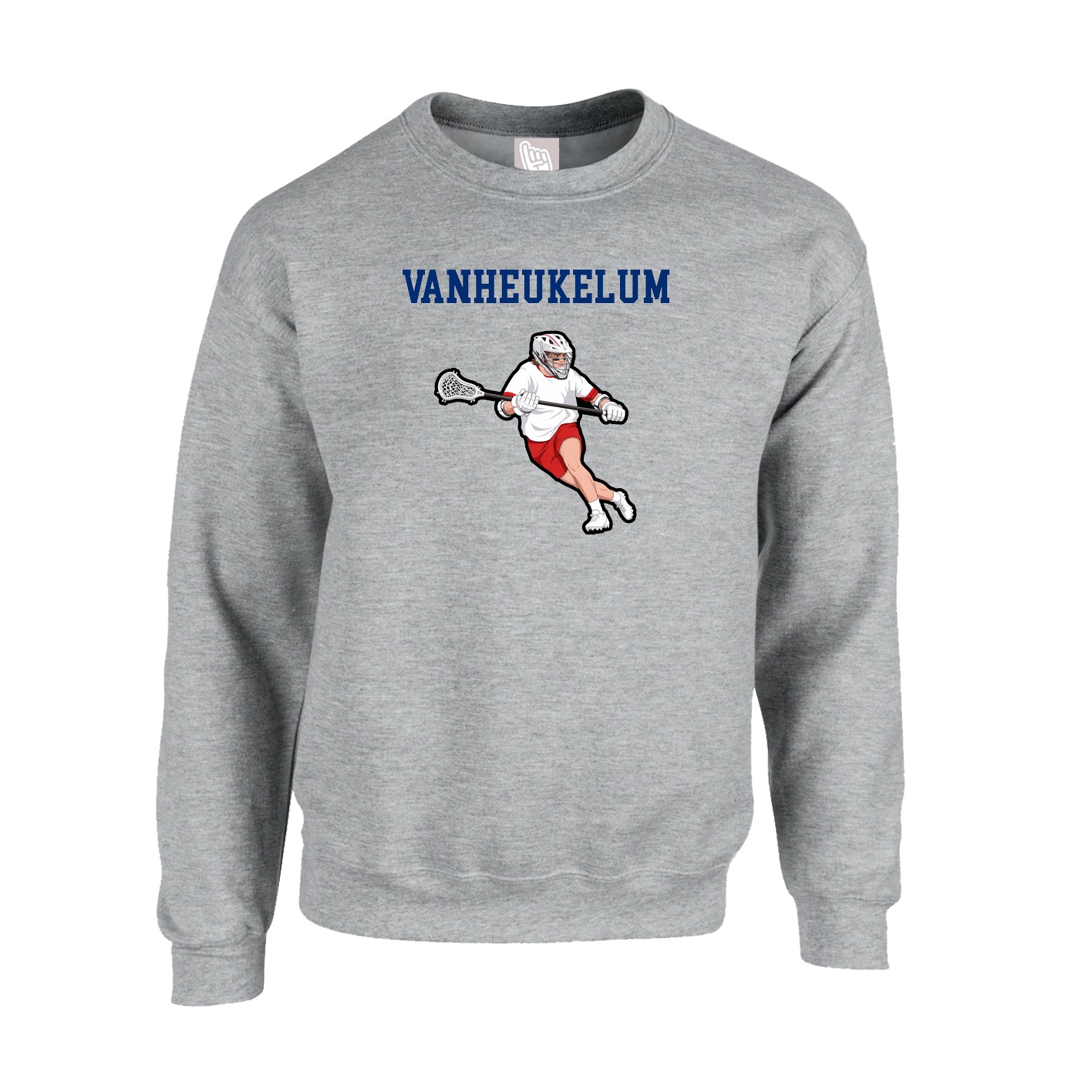 Fleece Crew — Shirsey in Grey