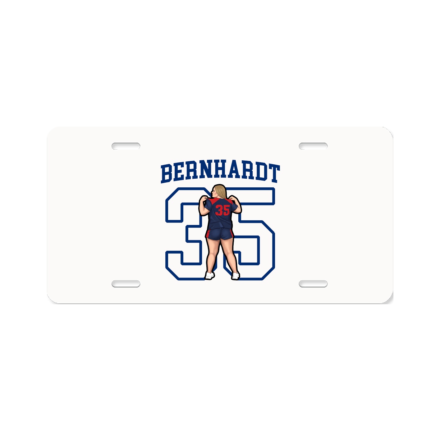 License Plate — Shirsey in Classic