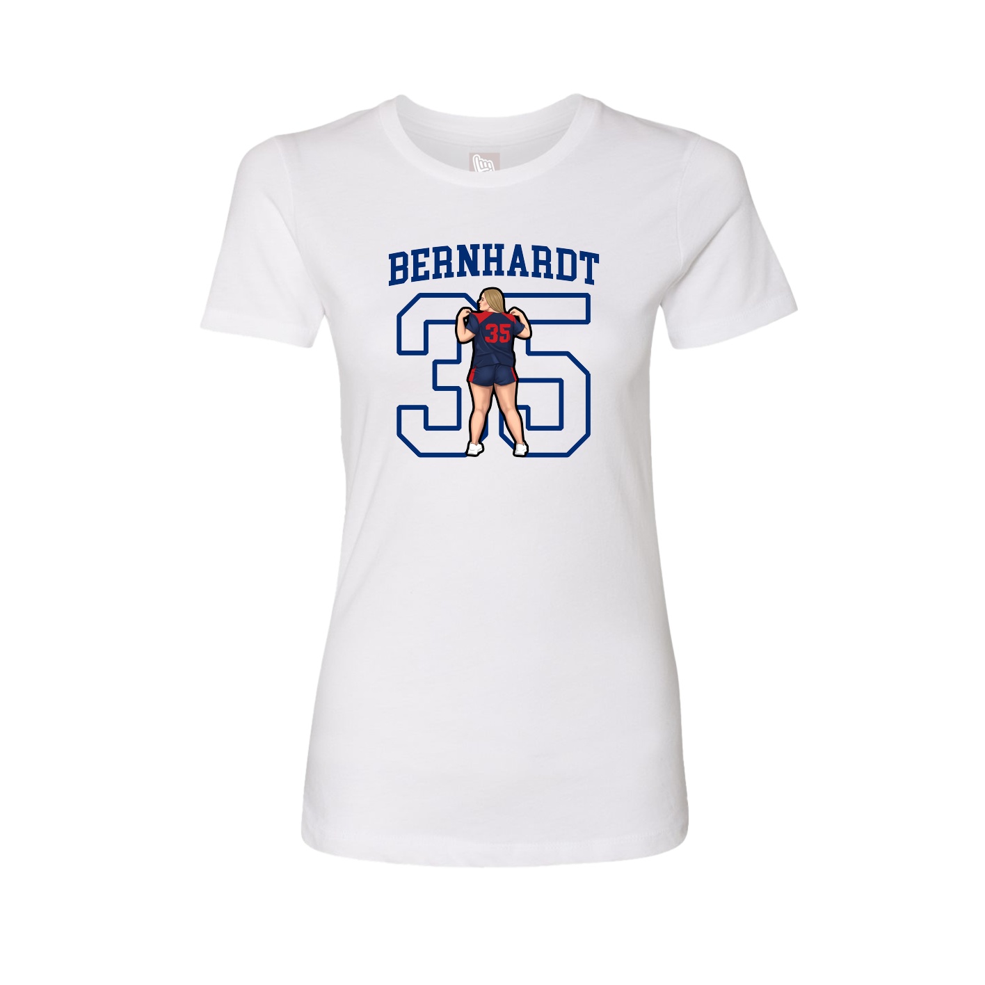 Fitted Women's Tee — Shirsey in White