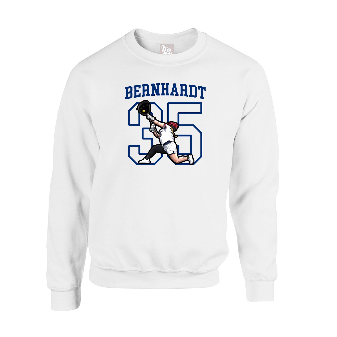 Fleece Crew — Shirsey in White