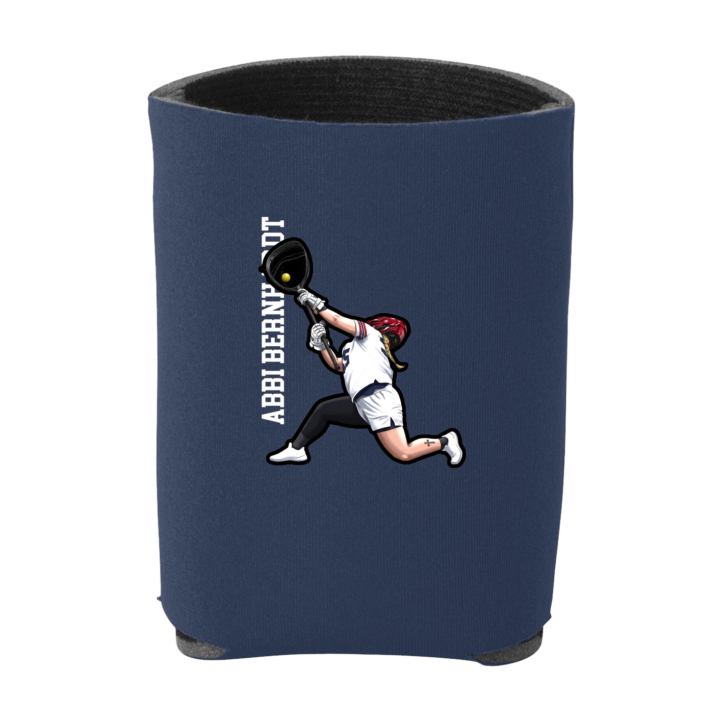 Can Holder — Name Vertical in Navy