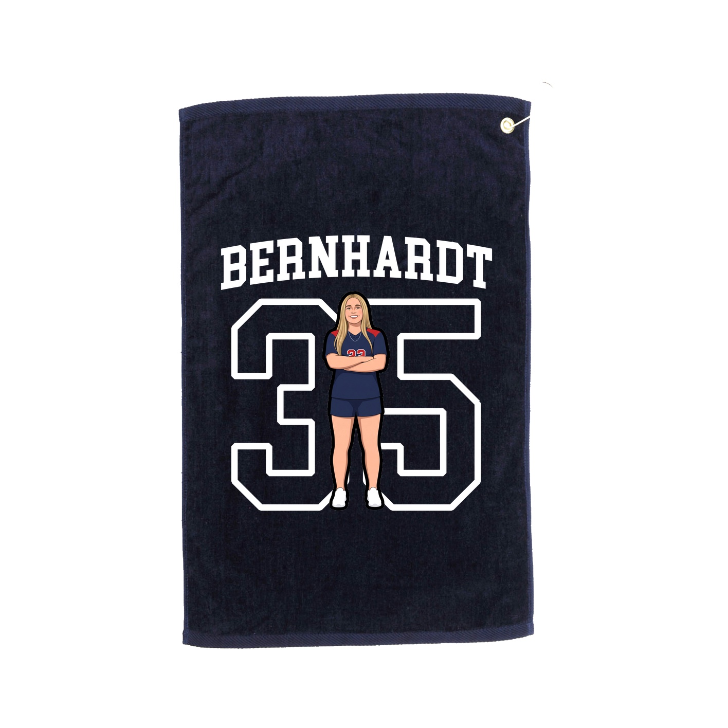 Golf Towel — Shirsey in Navy