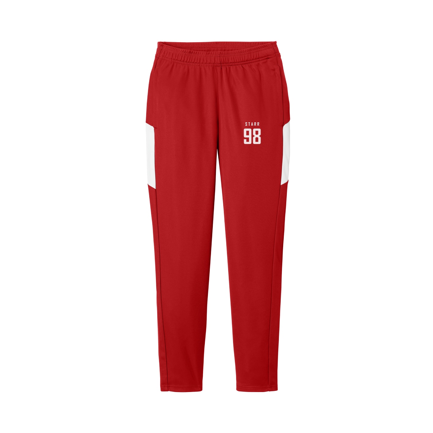 Women's Team Travel Pant — Mesh Shirsey in Cardinal/White