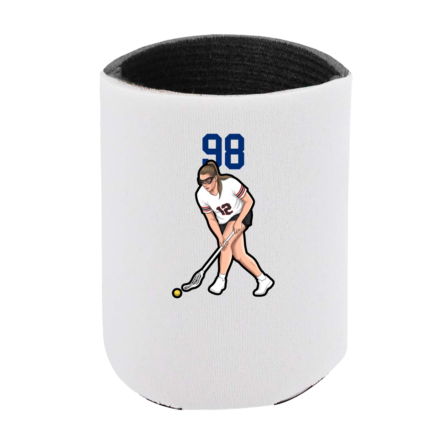 Can Holder — Number Top in White