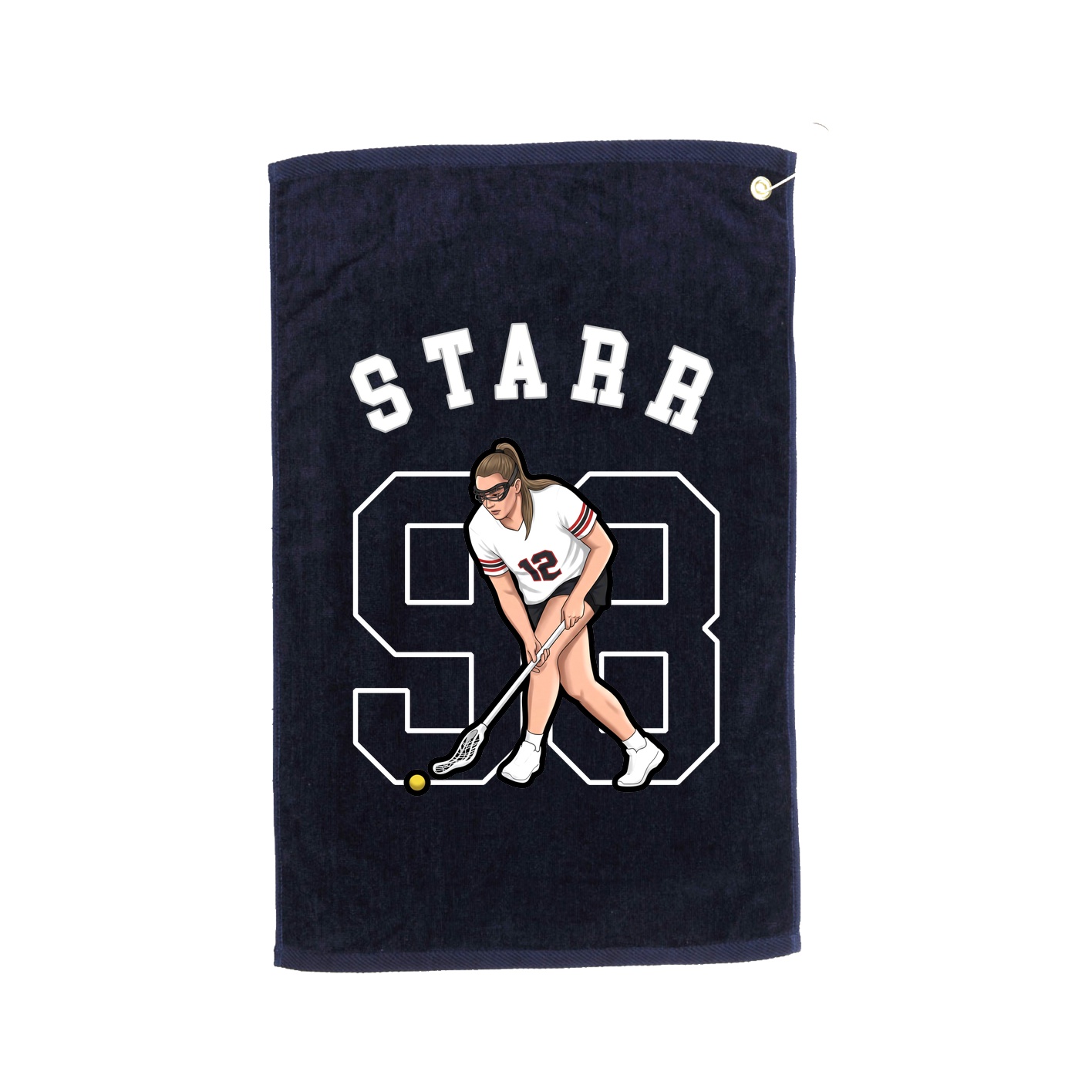 Golf Towel — Shirsey Arch in Navy