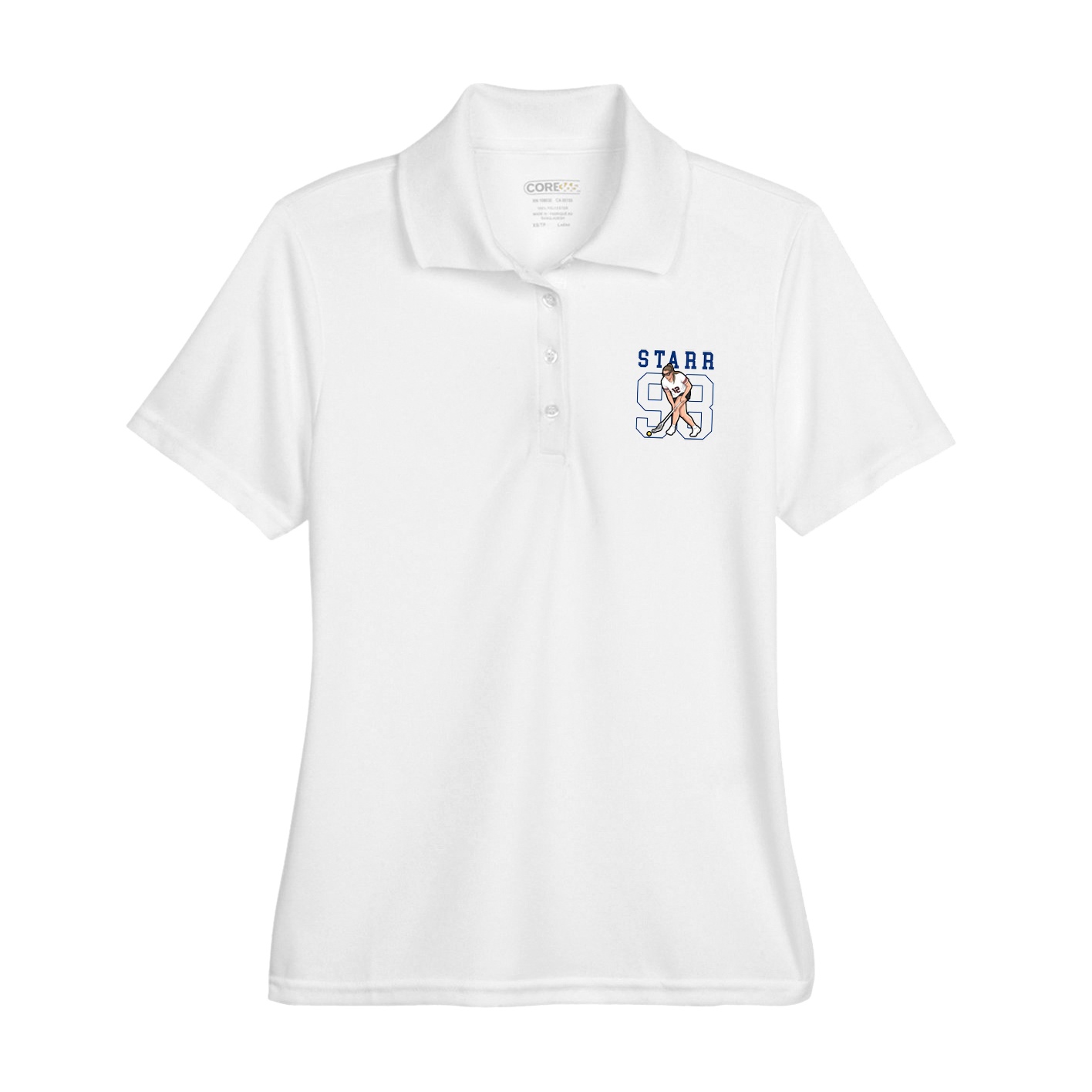 Womens Performance Polo — Shirsey in White