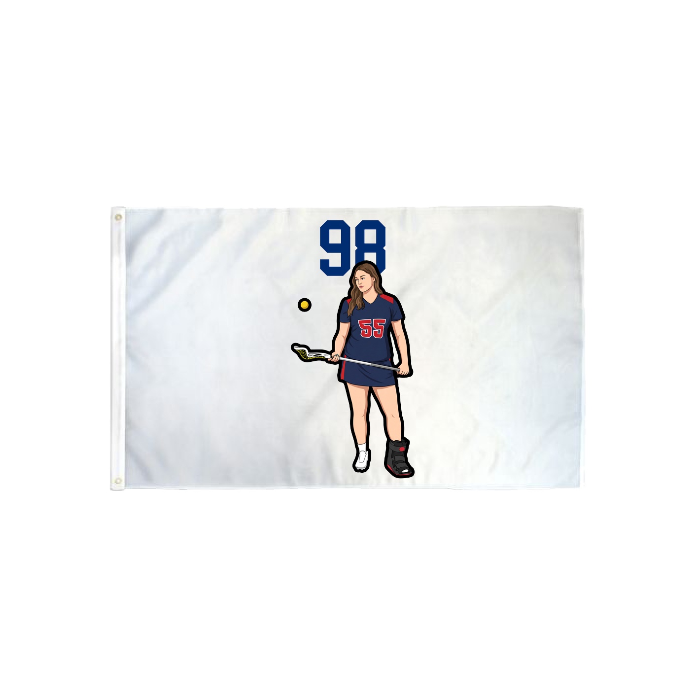 3x5 Flag — Number Top in Classic