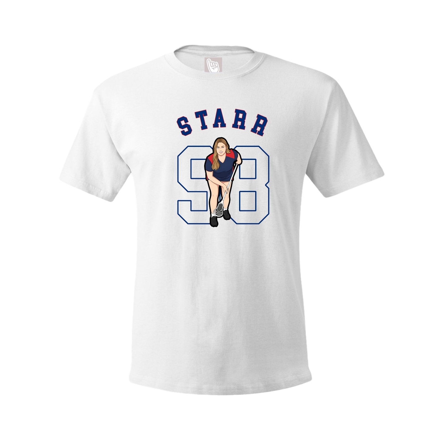 Youth Tee — Shirsey Arch in White