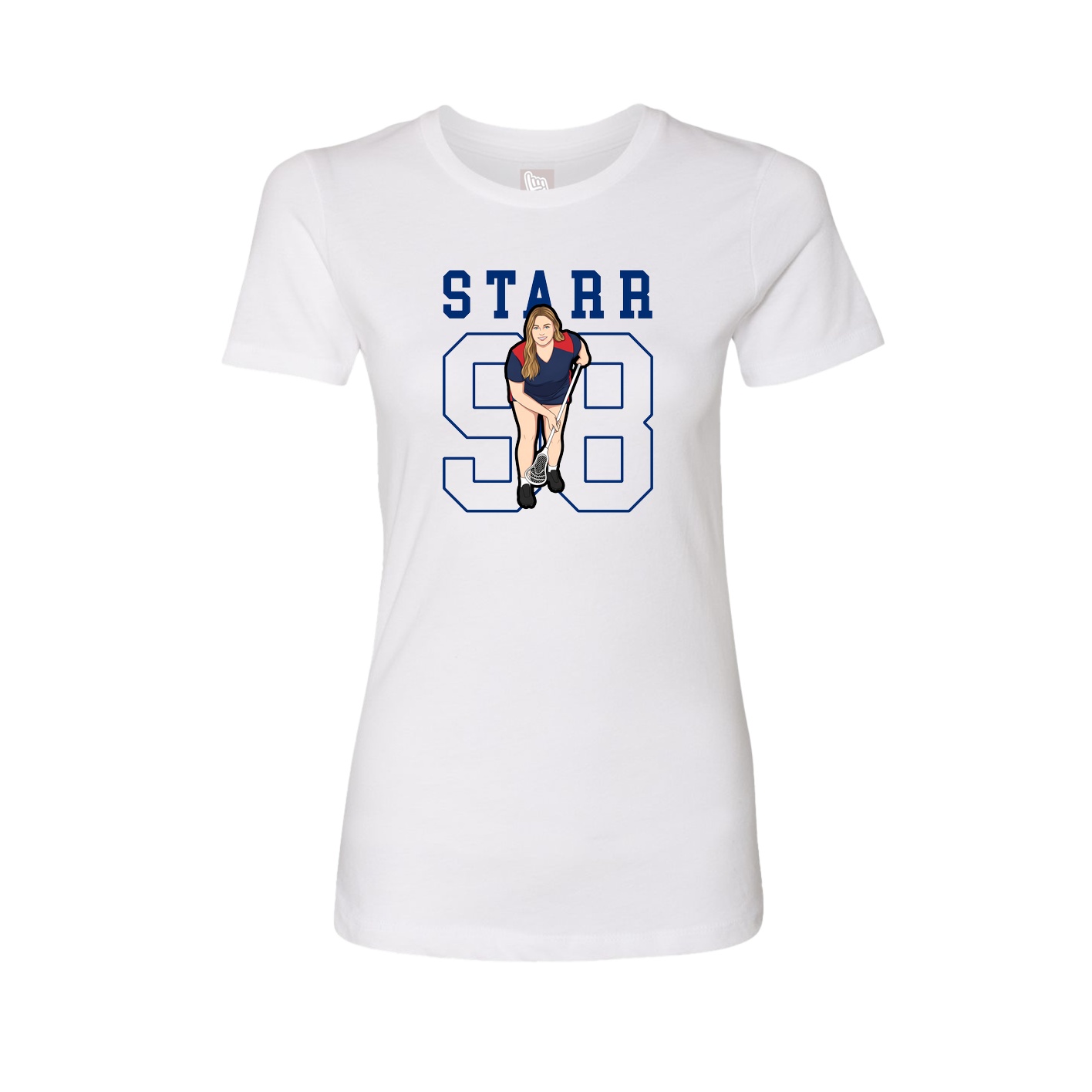 Fitted Women's Tee — Shirsey in White