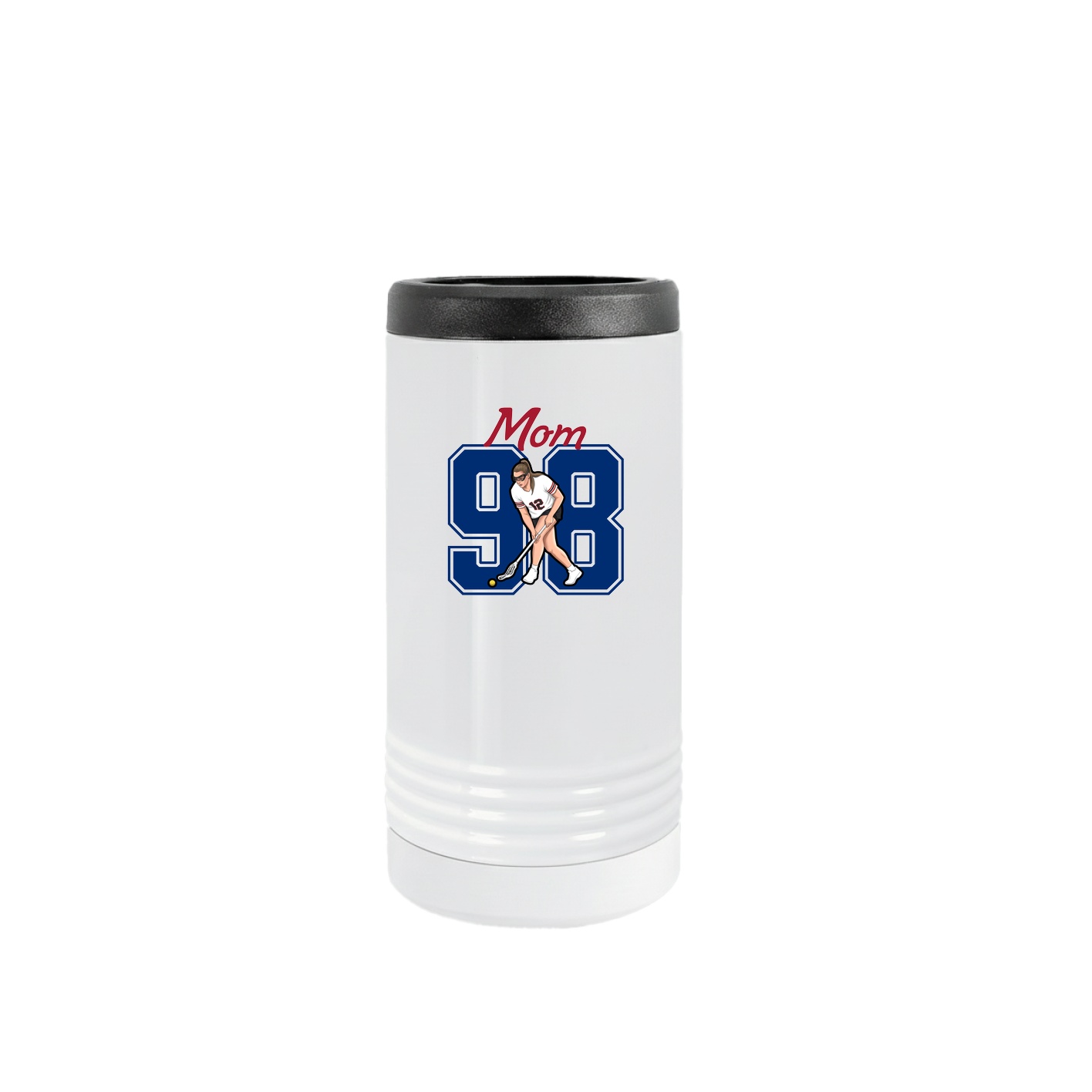 Slim Beverage Holder — Mothers Day Shirsey in White