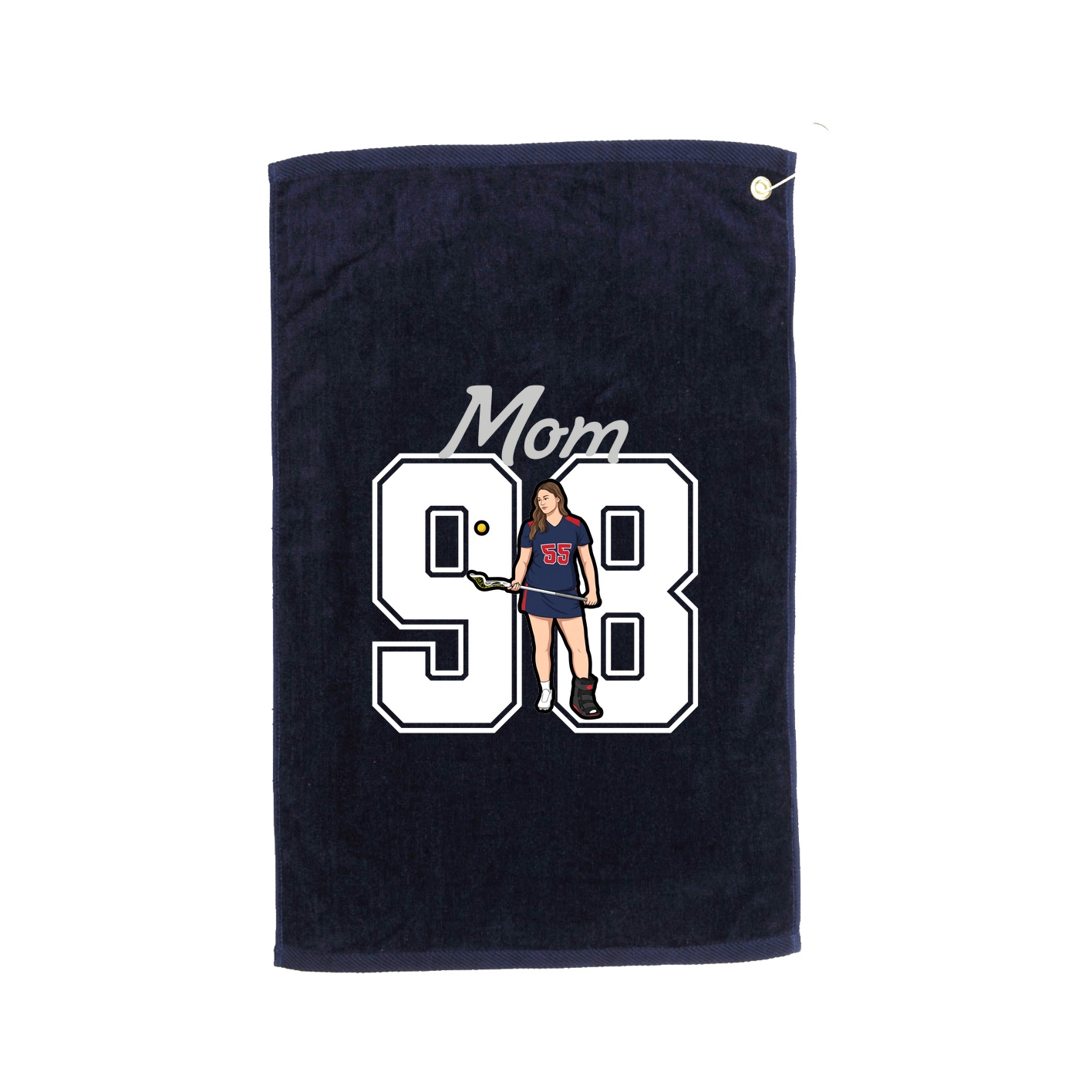 Golf Towel — Mothers Day Shirsey in Navy