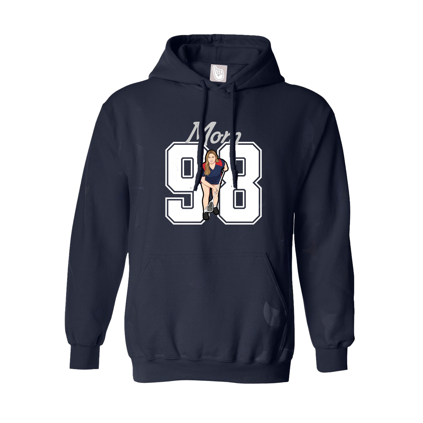Youth Hoodie — Mothers Day Shirsey in Navy