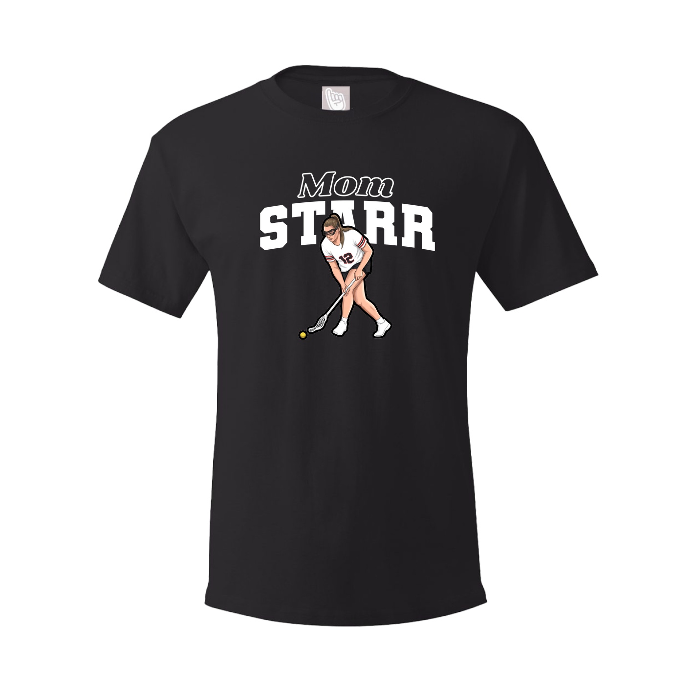 Youth Tee — Mothers Day Block in Black