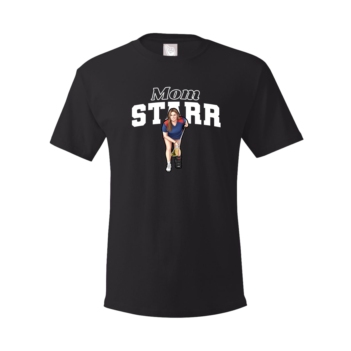 Youth Tee — Mothers Day Block in Black
