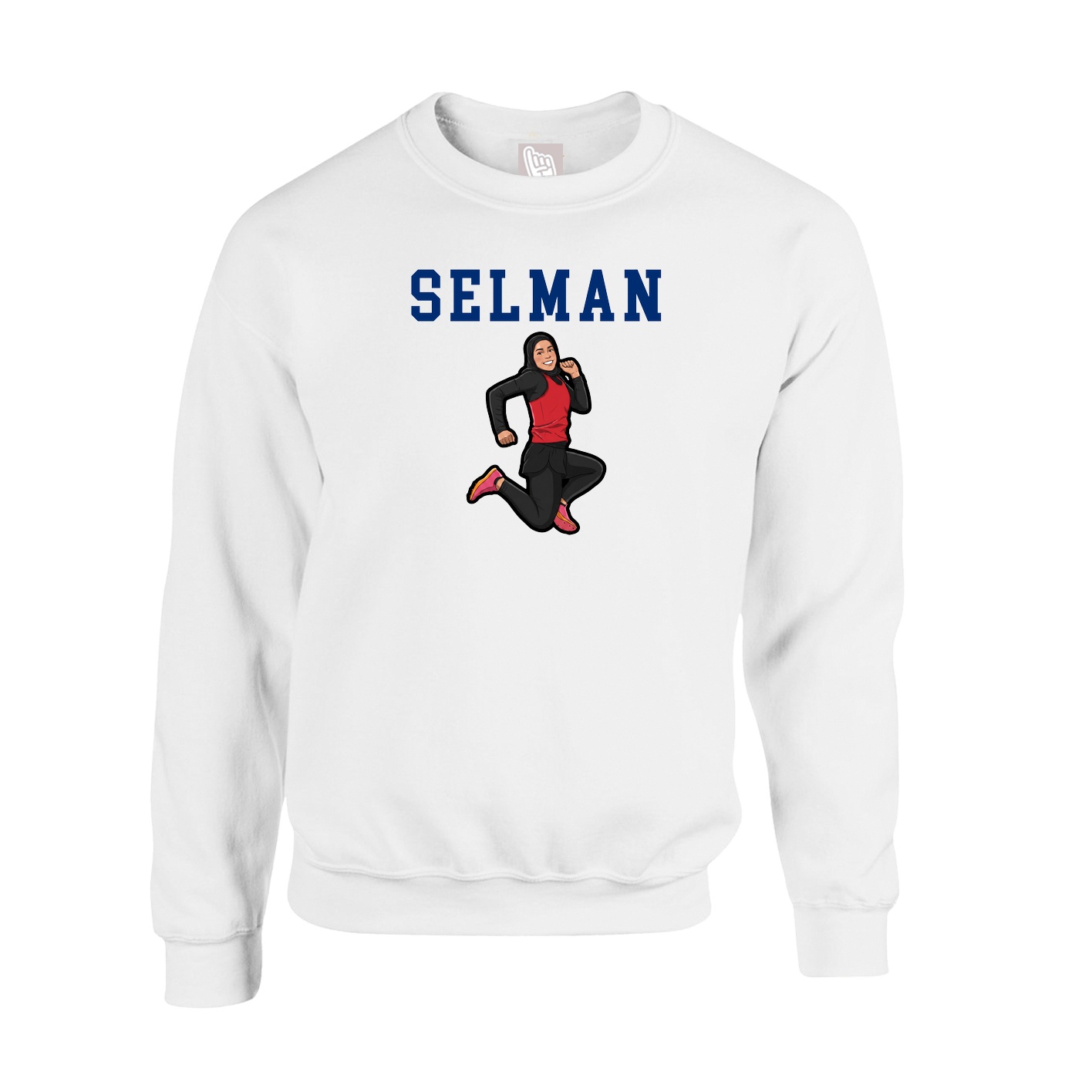 Fleece Crew — Shirsey in White