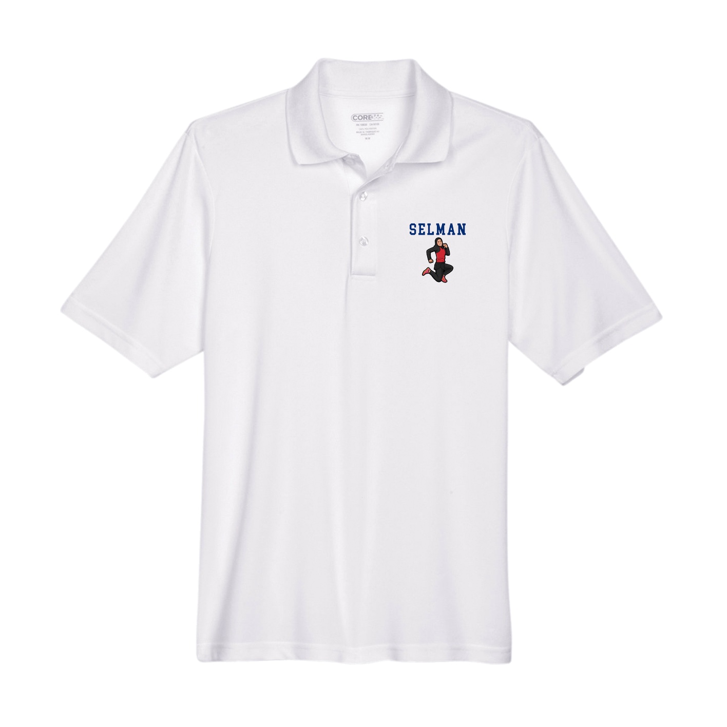 Performance Polo — Shirsey in White