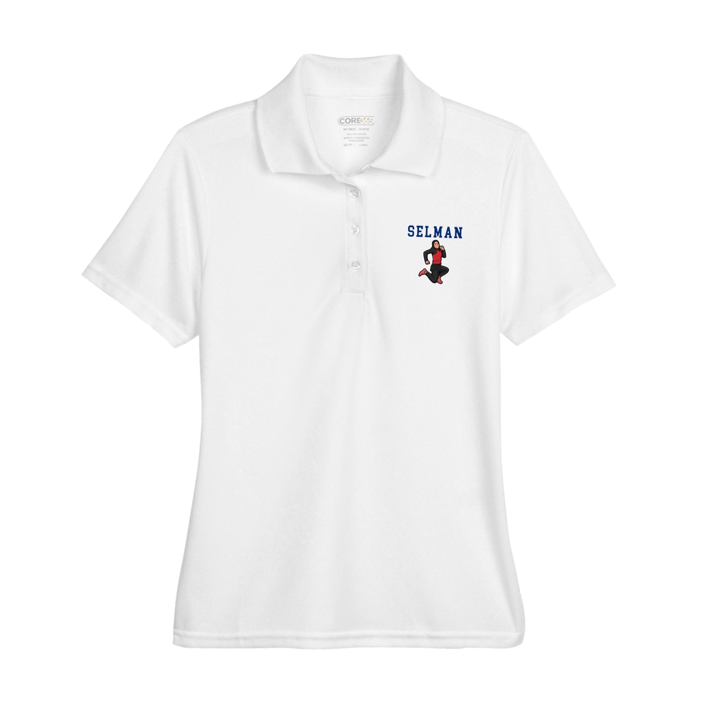 Womens Performance Polo — Shirsey in White