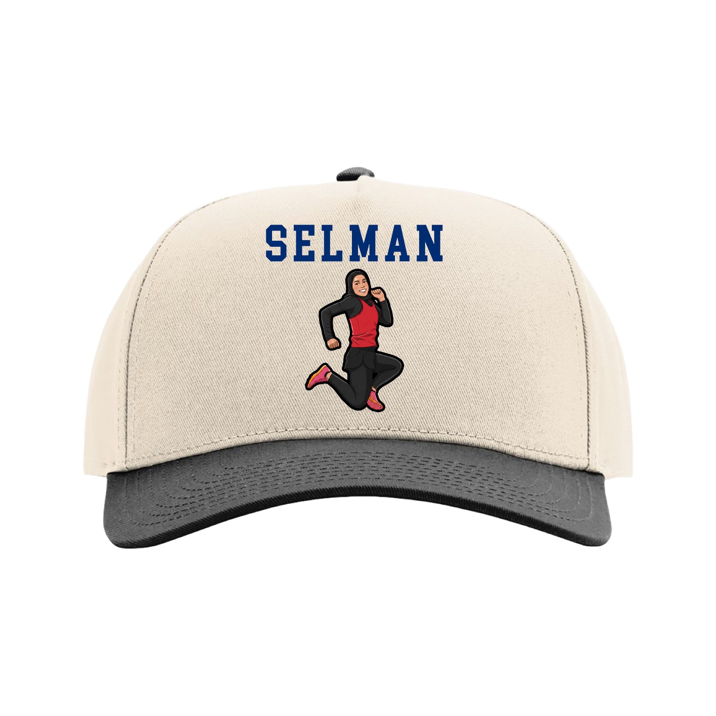 Full Fabric Five-Panel Champ Cap
