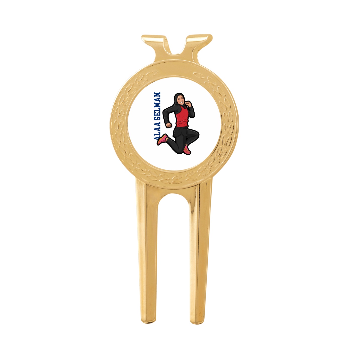 Divot Tool with Ball Marker — Name Vertical in Classic