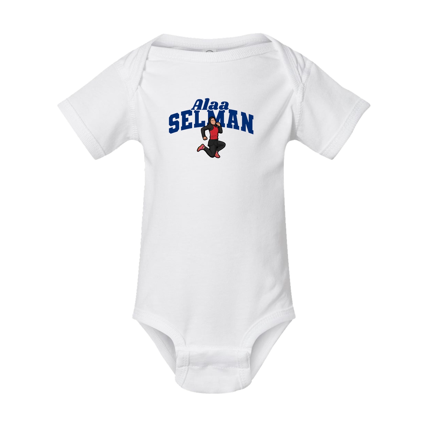 Baby Onesie — Signature Arch in White