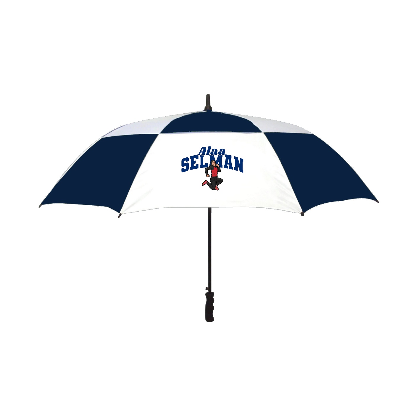 Golf Umbrella — Signature Arch in Navy
