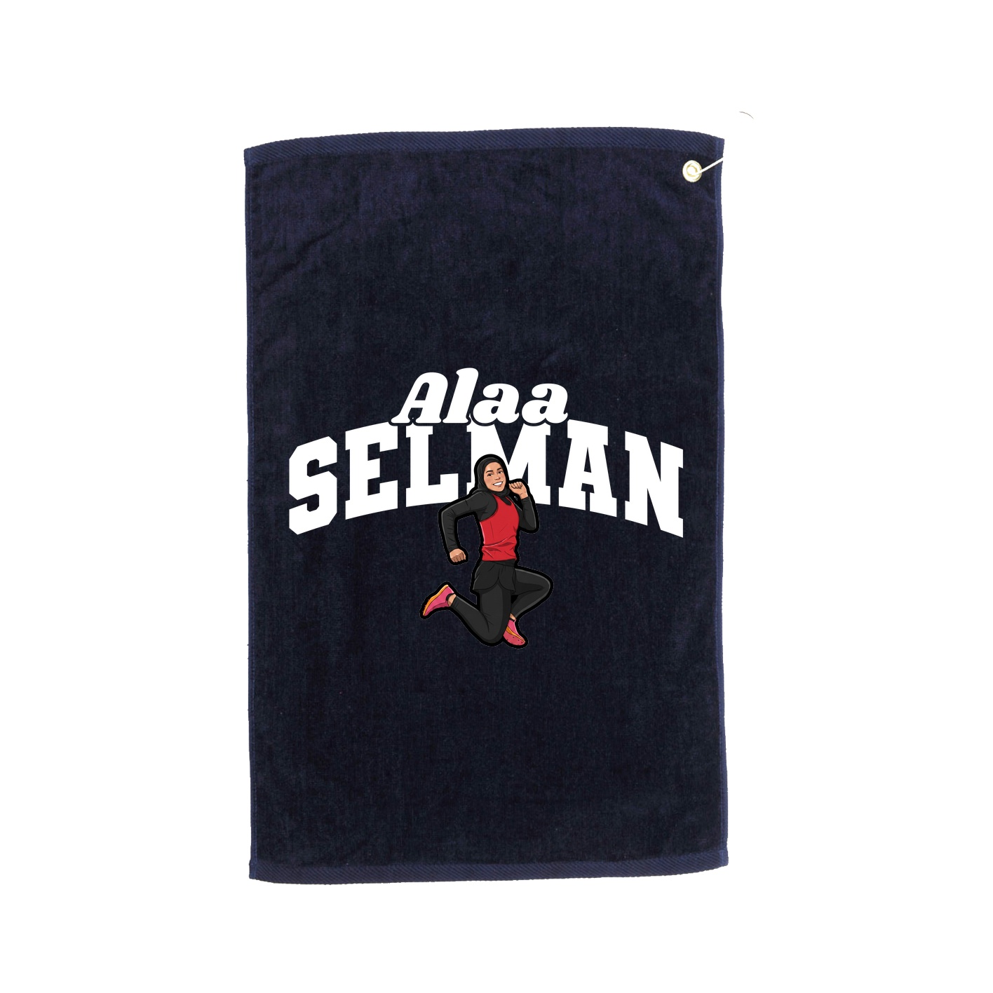 Golf Towel — Signature Arch in Navy