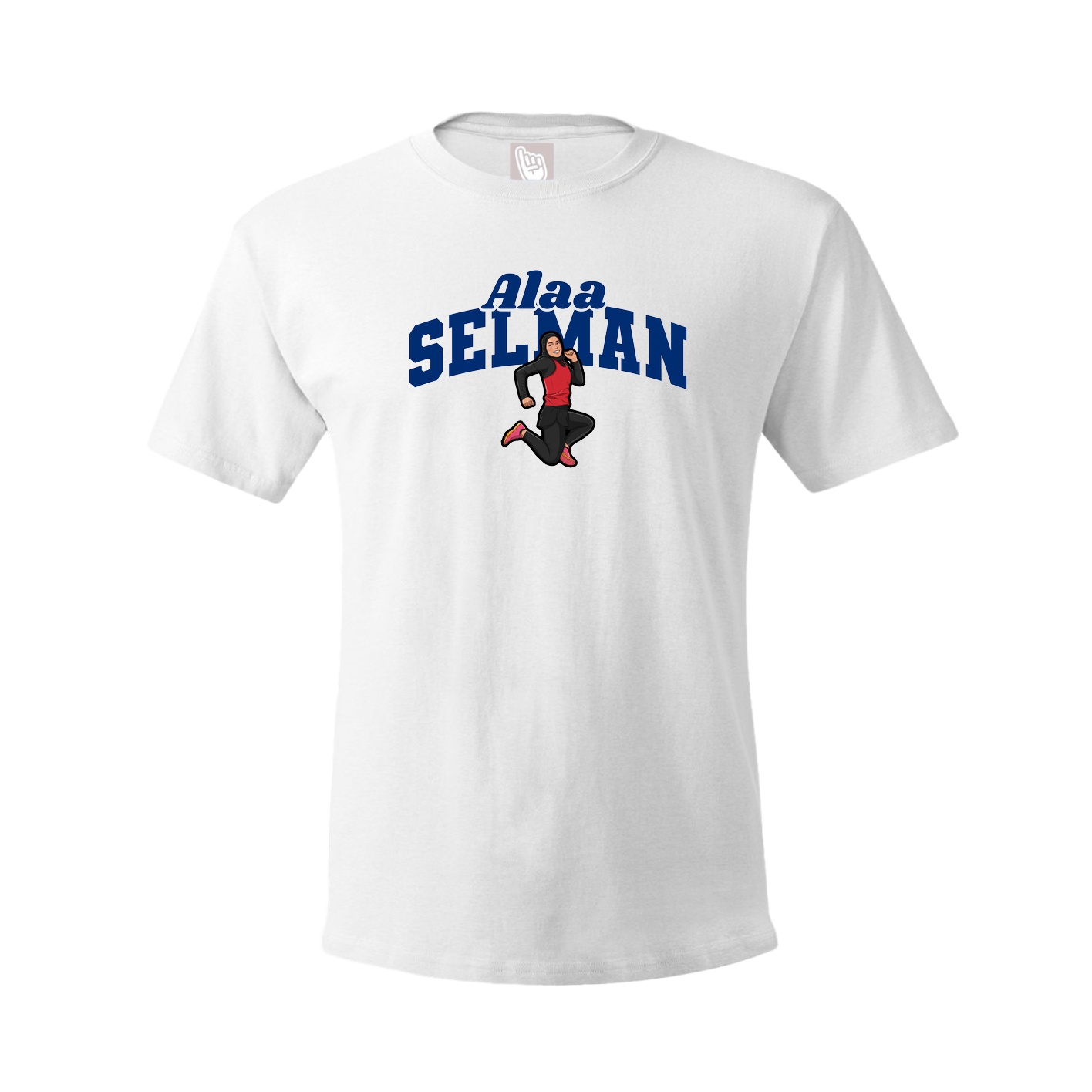 Youth Tee — Signature Arch in White