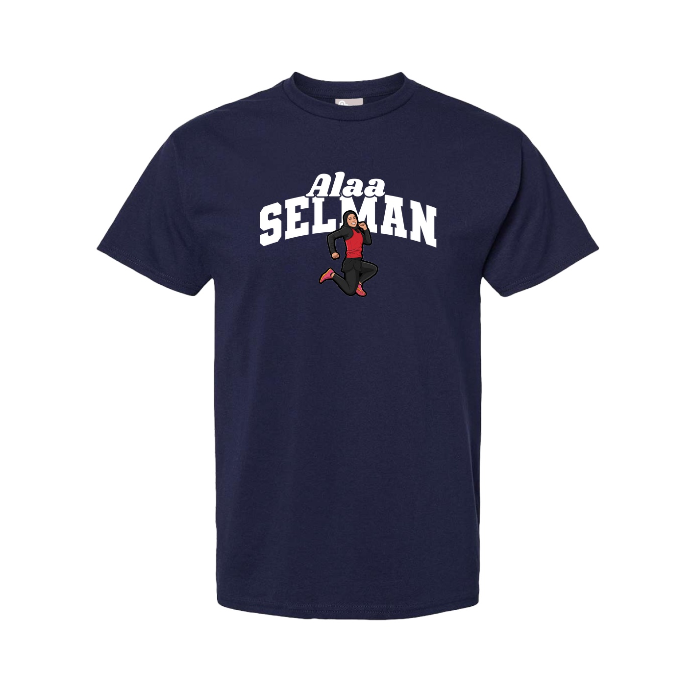 Youth Tee — Signature Arch in Navy