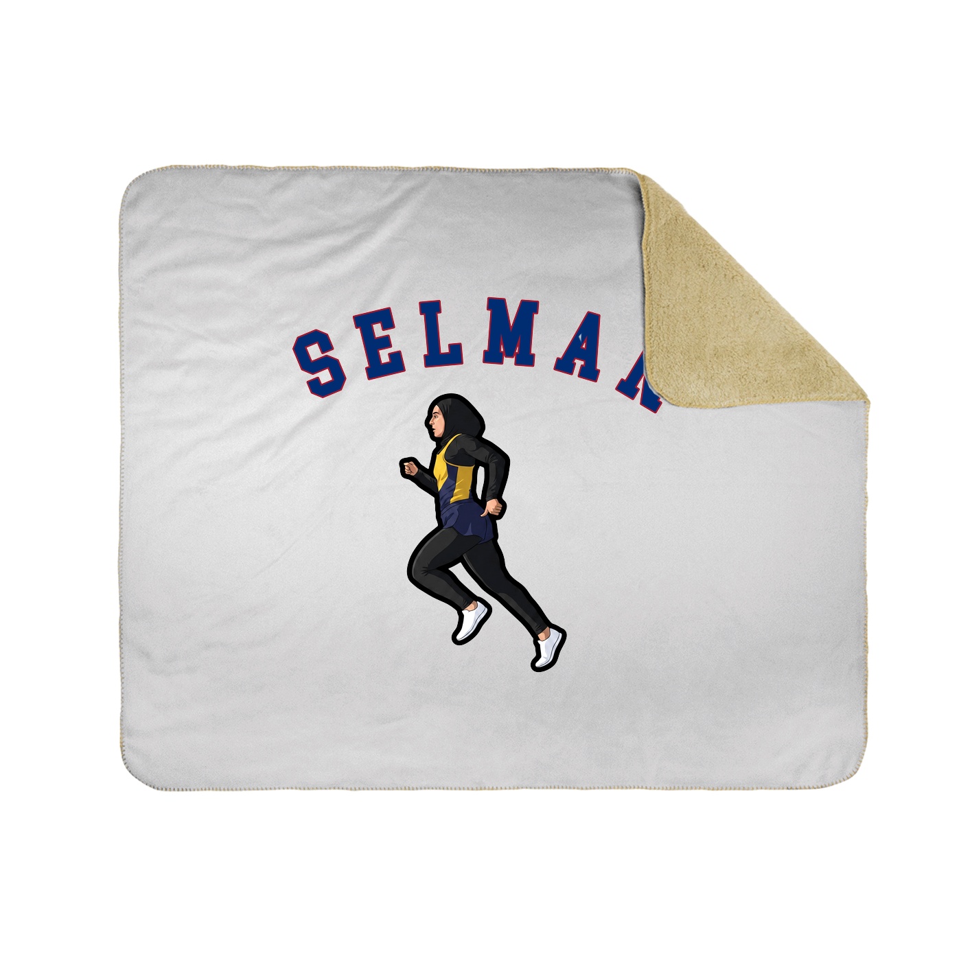 Throw Blanket — Shirsey Arch in White