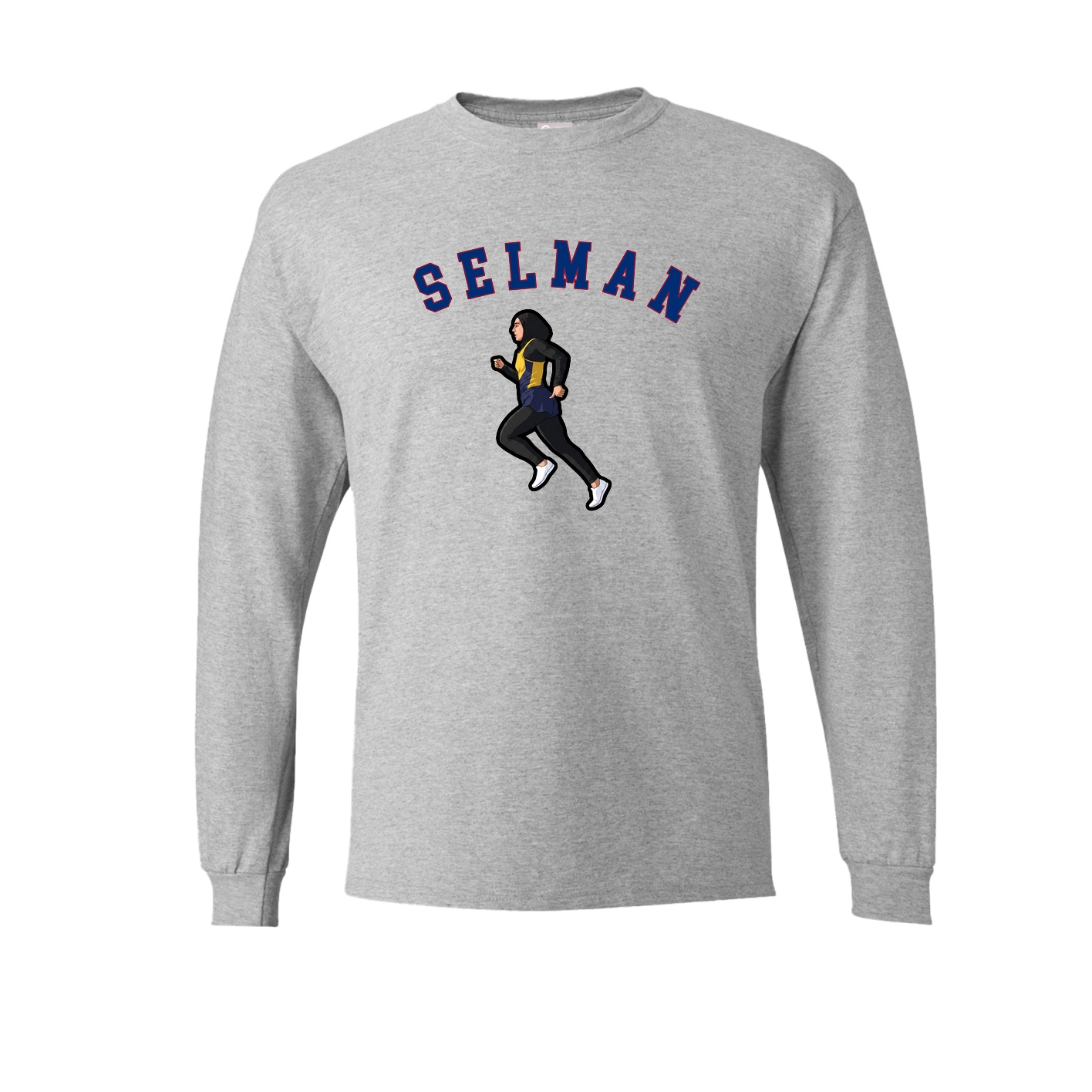 Long Sleeve Tee — Shirsey Arch in Grey