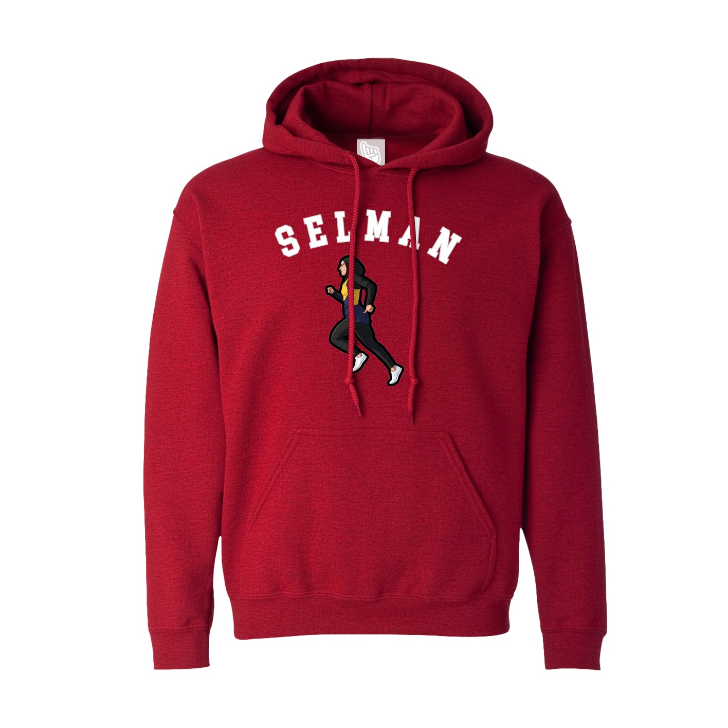 Hoodie — Shirsey Arch in Crimson