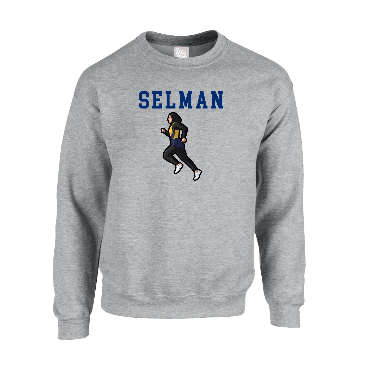 Fleece Crew — Shirsey in Grey