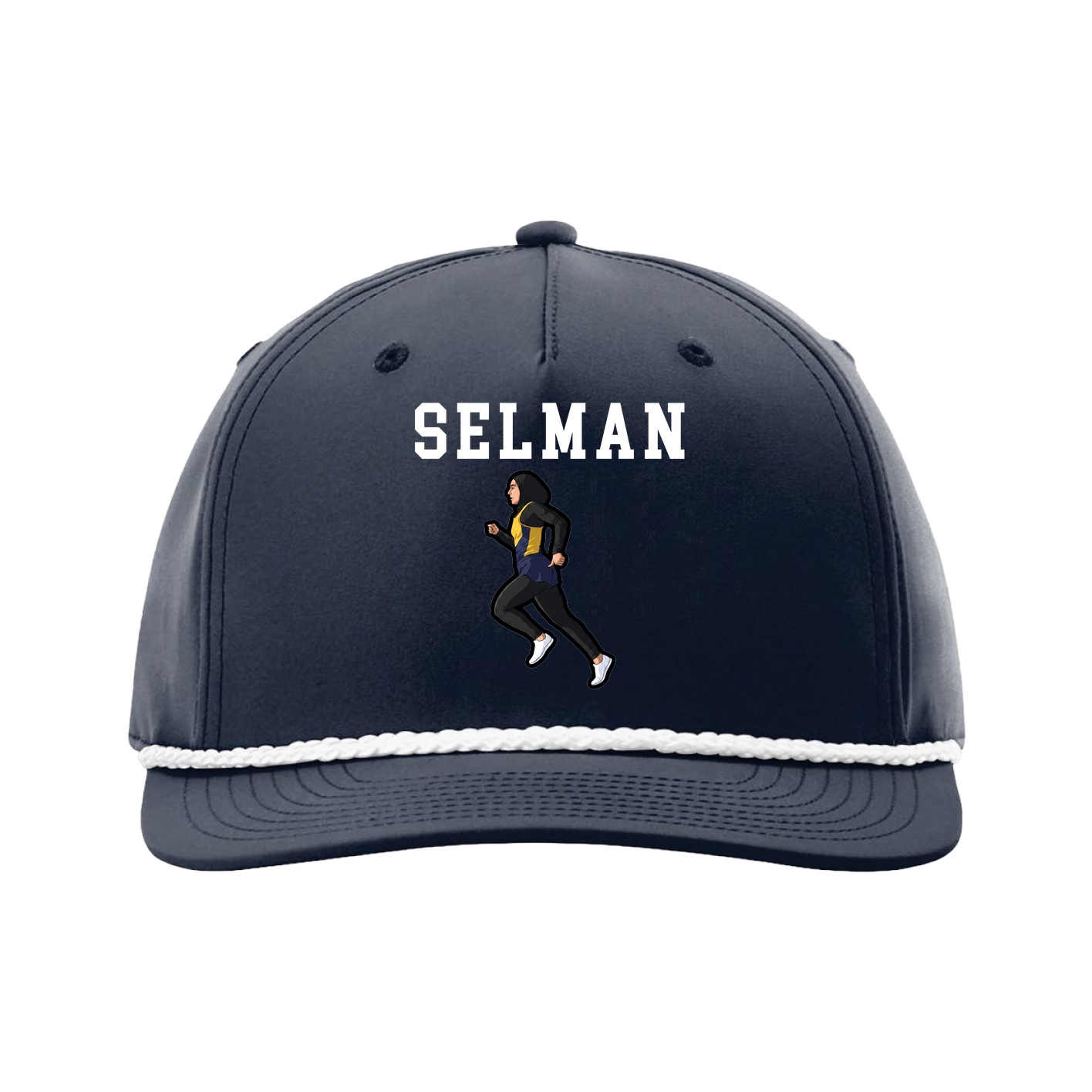 Five-Panel Classic Rope Cap — Shirsey in Navy