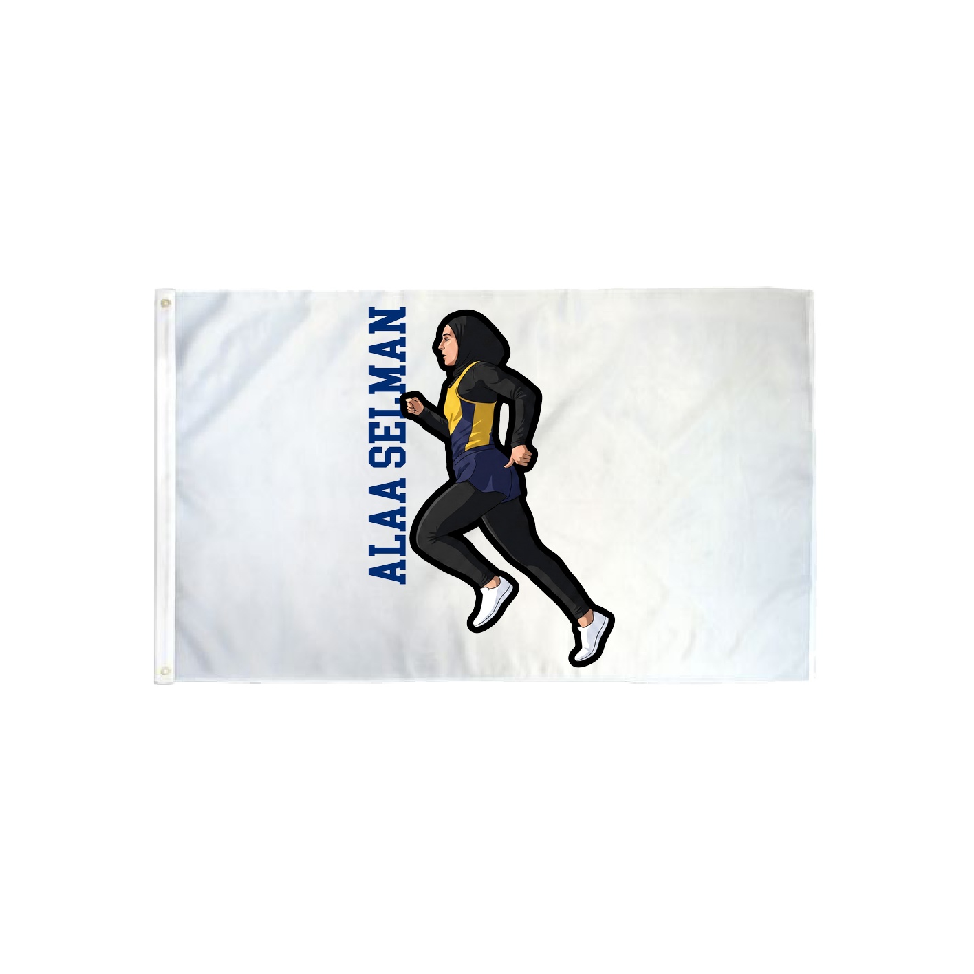 3x5 Flag — Name Vertical in Classic