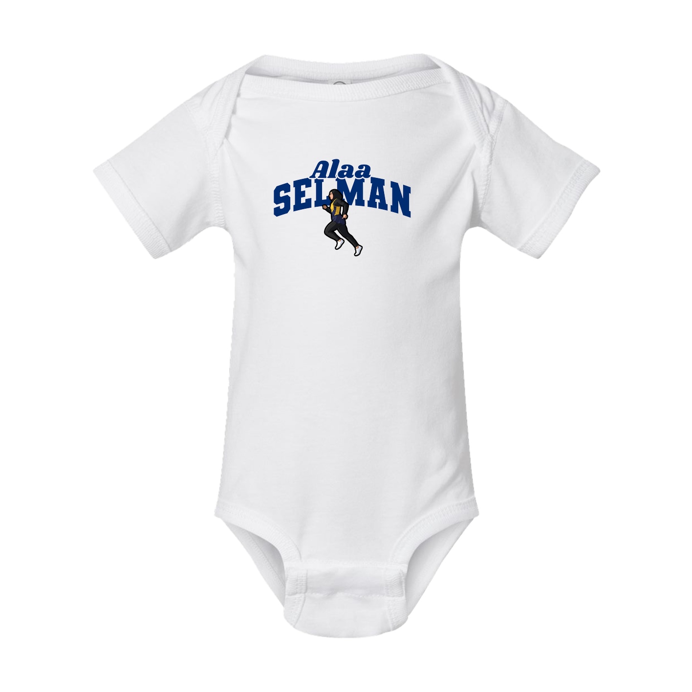 Baby Onesie — Signature Arch in White