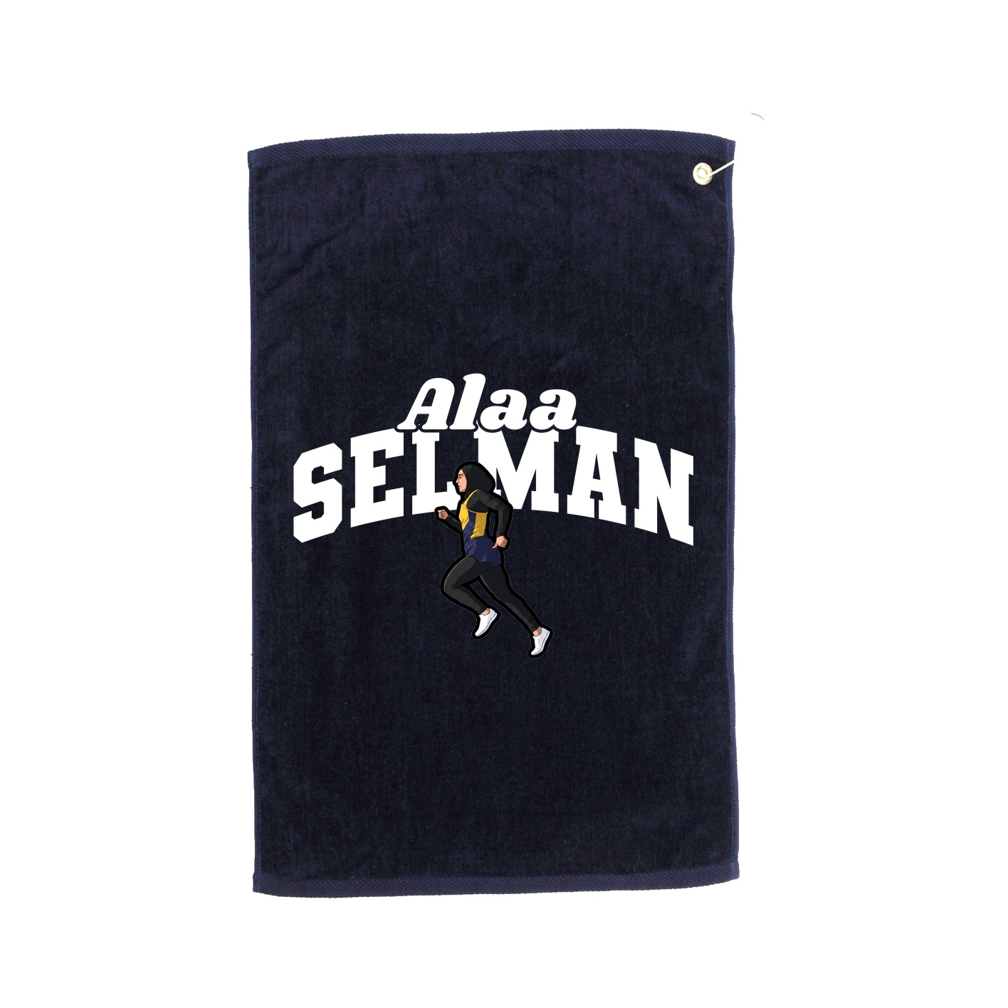 Golf Towel — Signature Arch in Navy