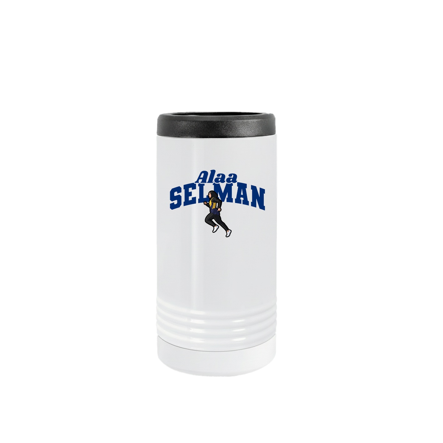 Slim Beverage Holder — Signature Arch in White
