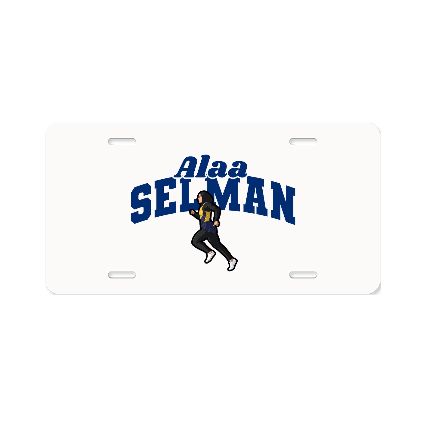 License Plate — Signature Arch in Classic