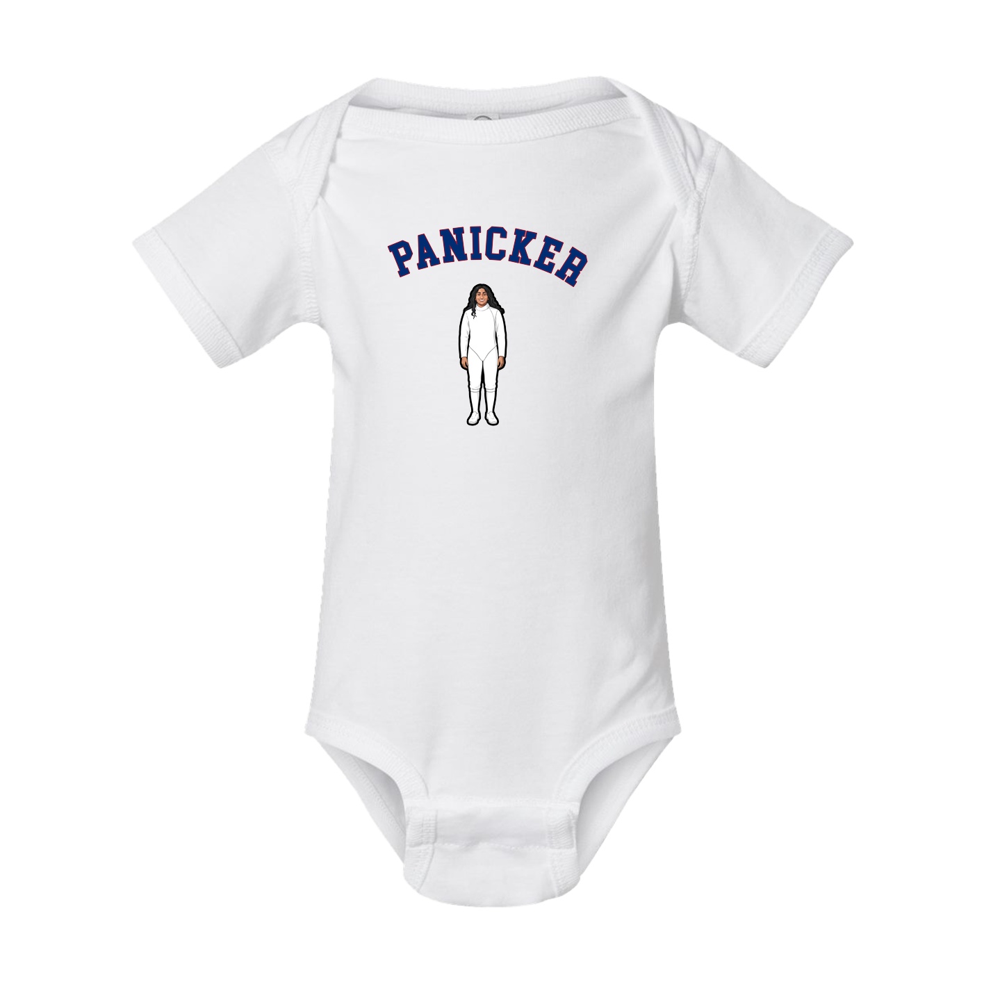 Baby Onesie — Shirsey Arch in White