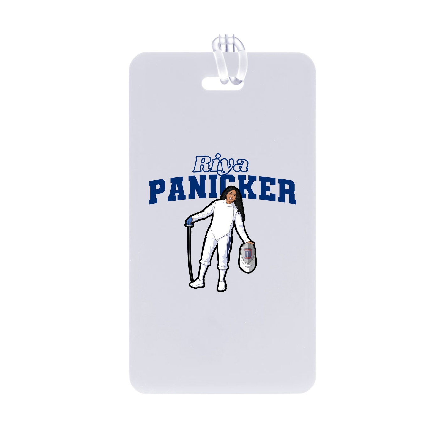 Bag Tag — Name Arch in Classic