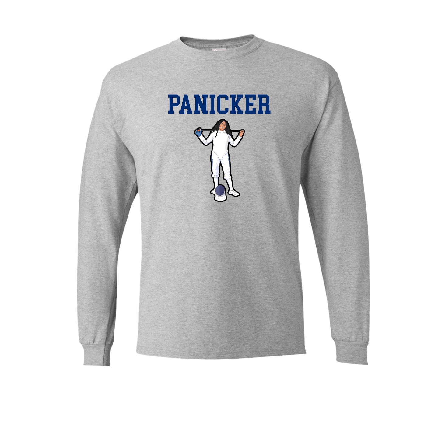 Long Sleeve Tee — Shirsey in Grey