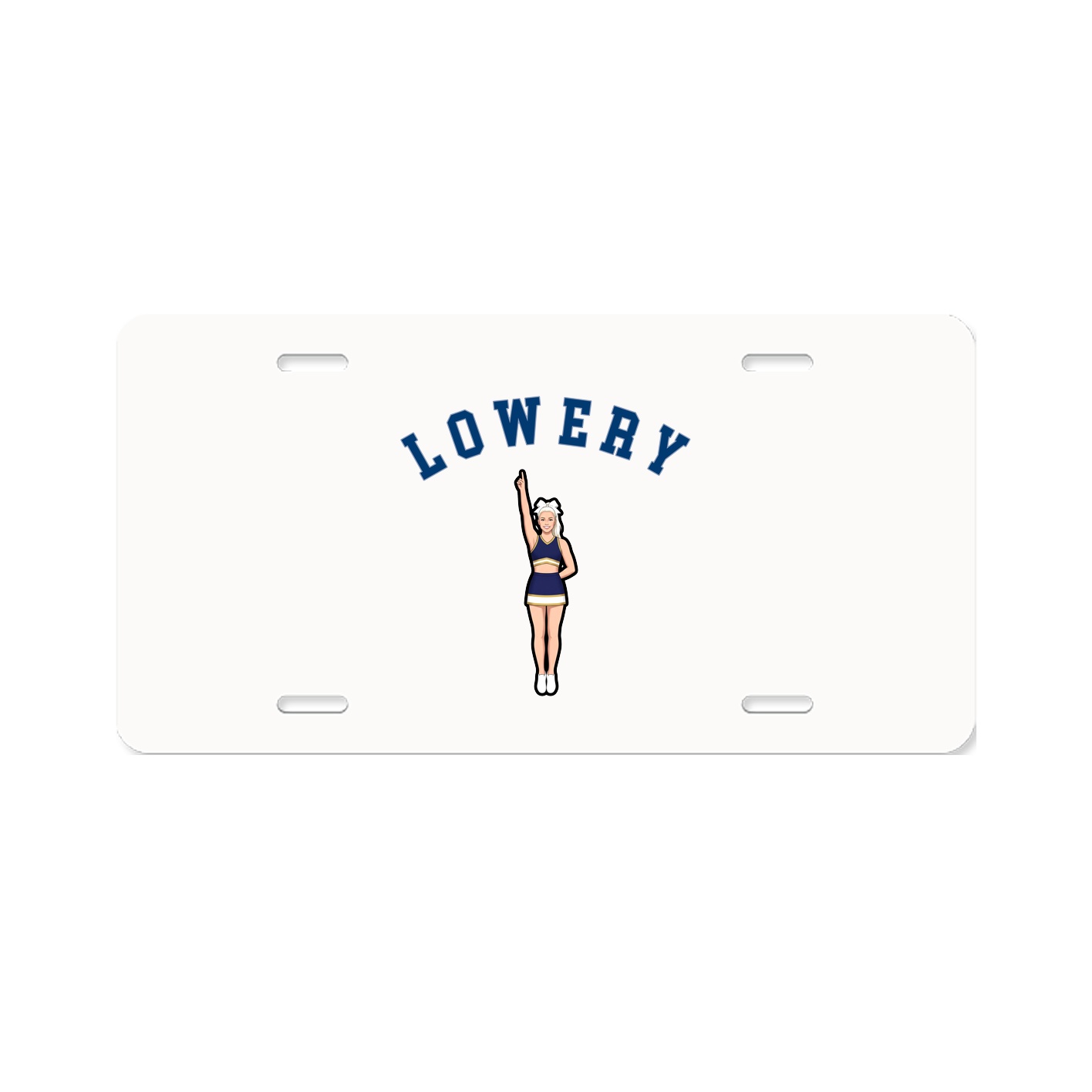 License Plate — Shirsey Arch in Classic