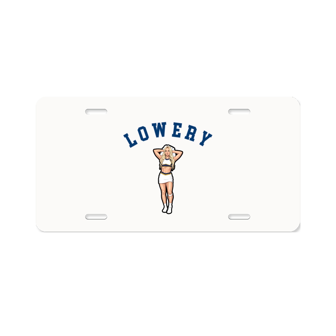 License Plate — Shirsey Arch in Classic