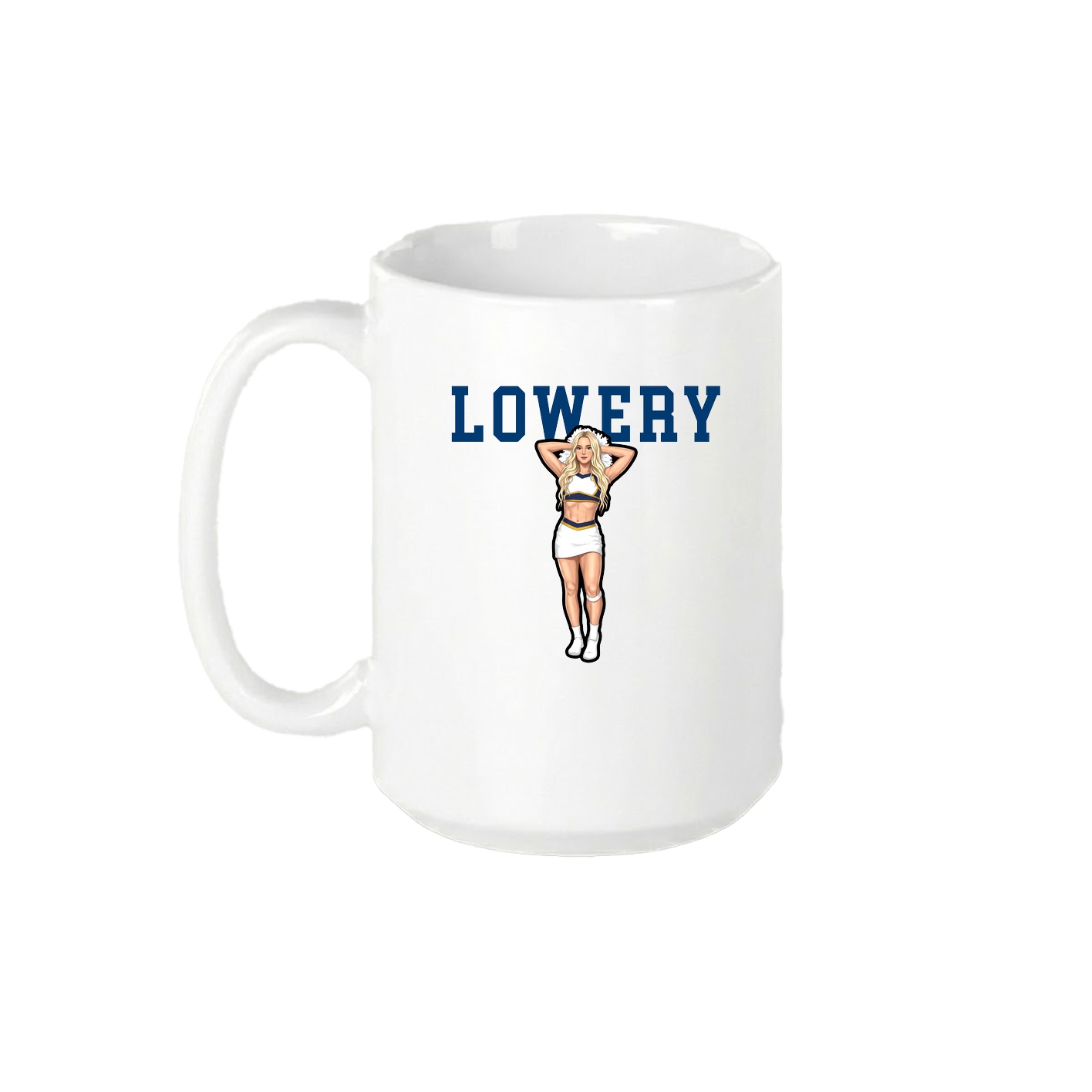 15oz Coffee Mug — Shirsey in White