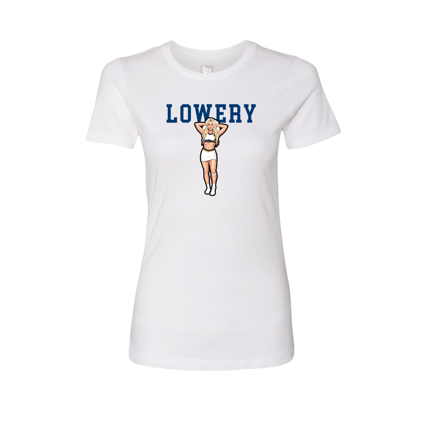 Fitted Women's Tee — Shirsey in White
