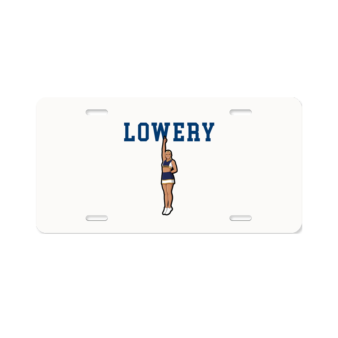License Plate — Shirsey in Classic