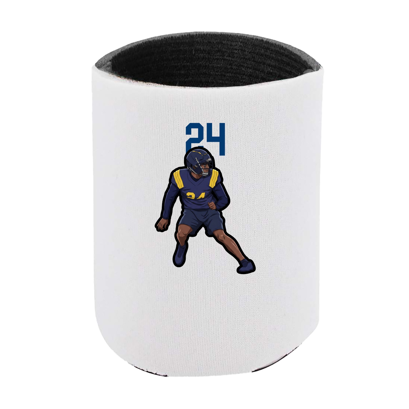 Can Holder — Number Top in White