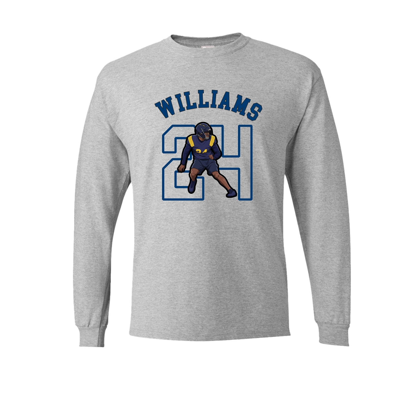 Long Sleeve Tee — Shirsey Arch in Grey