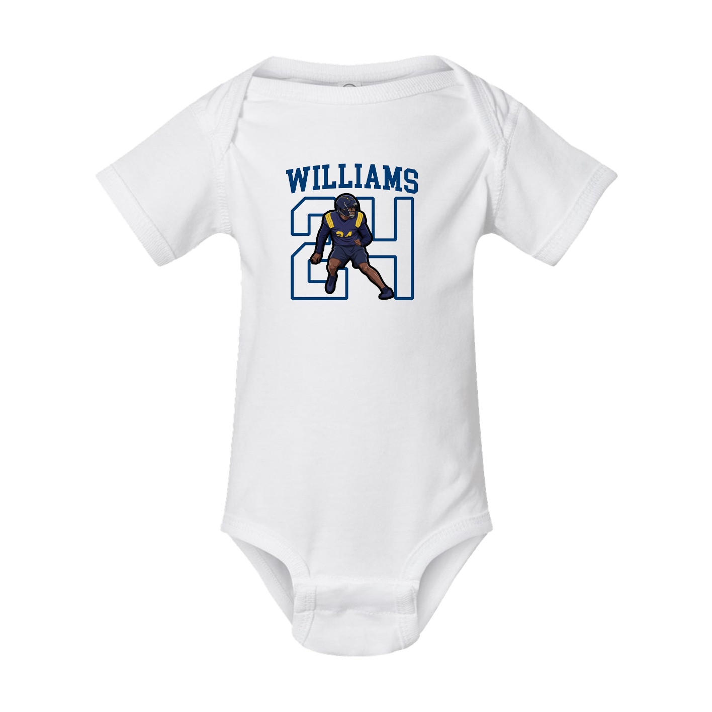 Baby Onesie — Shirsey in White