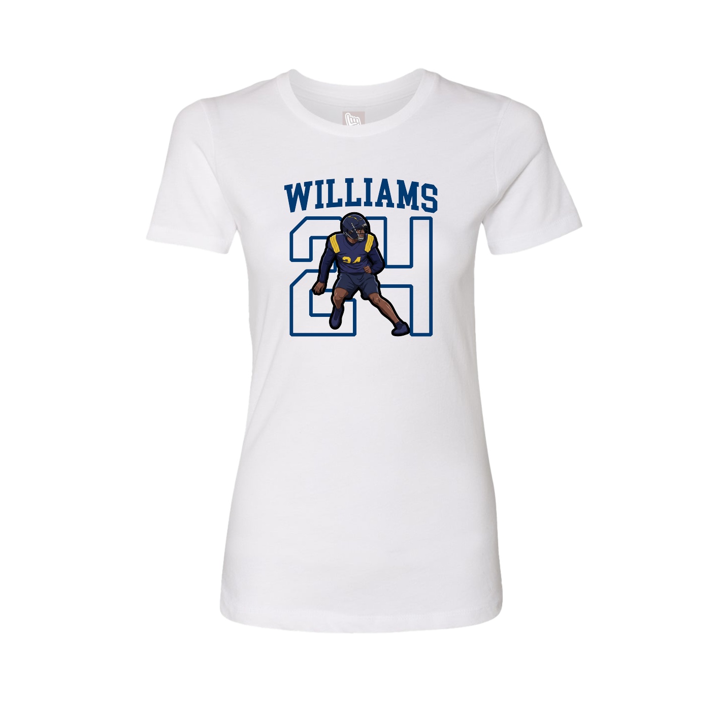 Fitted Women's Tee — Shirsey in White